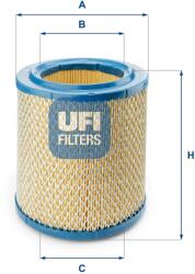 UFI Filtru aer UFI 27.888. 00 (27.888.00) - automobilus