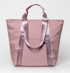 Heavy Tools 25 ECHTEA púderrózsaszín, nagy, álló shopper divattáska