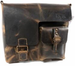 Blázek&anni Álló A/4-es aszimmetrikus fedelű oldaltáska 1110PO