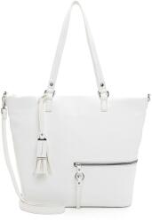 Tamaris NELE fehér nagy, shopper fazonú divattáska 32803-300 - minosegitaska