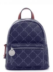 Tamaris Anastasia Classic kék-konyak kis előzsebes divathátizsák 30110-500