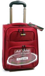Touareg kétkerekes meggypiros Wizzair méretű kabinbőrönd TG-6114/XS - minosegitaska