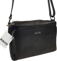 RIALTO fekete, két részes, előzsebes divattáska RX355DO-03 - minosegitaska