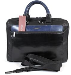 GIUDI fekete-kék, két részes, zsebes, laptoptartós aktatáska G10445TAECOL-U4 - minosegitaska