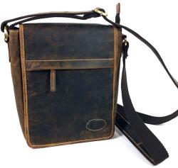 Giorgio Carelli zsíros bőr álló, fedeles férfi táska GC270765-011 - minosegitaska