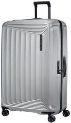 Samsonite NUON négykerekű bővíthető óriás bőrönd 81cm-matt ezüst 134403-4052 - minosegitaska