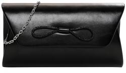 Tamaris Amalia masni zsinóros, fekete műbőr alkalmi táska 33801-100 - minosegitaska