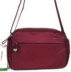 Samsonite MOVE 4.0 két részes, két oldalzsebes közepes gránátvörös válltáska 146341-1361 - minosegitaska