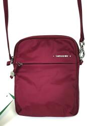 Samsonite MOVE 4.0 álló, lapos, átvetős gránátvörös kis divattáska 151887-1361