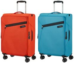 Samsonite LITEBEAM négykerekű közepes színes bővíthető bőrönd 66cm 146853 - minosegitaska