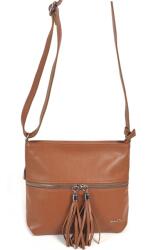 RIALTO csau előzsebes, dupla rojt húzókás, bőr divattáska RX377DO-A0 - minosegitaska