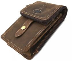 Giorgio Carelli zsíros bőr övre fűzhető táska GC270840-011 - minosegitaska