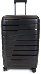 Touareg TP négykerekű fekete közepes bőrönd TP- M fekete - minosegitaska