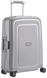 Samsonite S'CURE négykerekű ezüst-szürke csatos kabinbőrönd 55cm 49539-1776 - minosegitaska