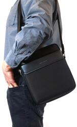 David Jones álló, fekete A/5-ös, közepes kombinált válltáska 799903 - minosegitaska