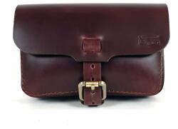 Blázek&anni Blázek és Anni Fekvő nagy méretű övre fűzhető barna táska BA-2036AM - minosegitaska