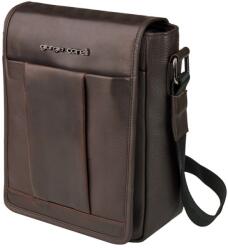 Giorgio Carelli fedeles sötétbarna közepes férfi táska GC338600-001 - minosegitaska