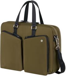 Samsonite BLAZING olivazöld színű, két részes, két zsebes laptoptartós irattáska 15, 6" 154024-1635 - minosegitaska