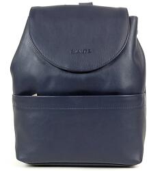 RIALTO fedeles, előzsebes piros bőr divathátizsák TARW162520/PN-07 - minosegitaska