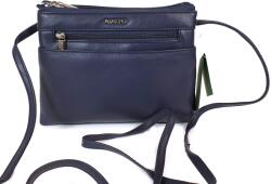 RIALTO átvetős sötétkék bőr divattáska, válltáska RT5466AE-07 - minosegitaska