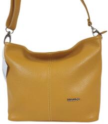 RIALTO kis mustársárga bőr divattáska R259XDO-35