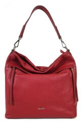 RIALTO piros, fém zippes rejtett dupla előzsebes divattáska RX427R-DO05 - minosegitaska