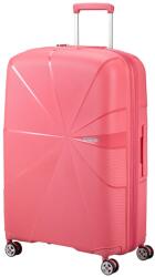 Samsonite STARVIBE négykerekű coral színű, nagy bővíthető bőrönd 146372-A039 - minosegitaska