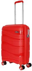 BONTOUR FLOW piros kabinbőrönd S