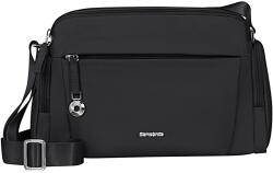 Samsonite MOVE 5.0 két részes, két oldalzsebes közepes fekete válltáska 151649-1041 - minosegitaska