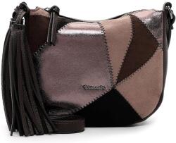 Tamaris CAROLA barna mozaik hatásúíves kis divattáska 33250-200 - minosegitaska