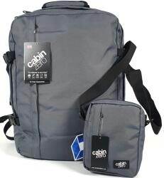 CabinZero CabinZero Classic két darabos utazó szett, 44l-es hátizsák, és válltáska -Original Grey