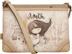 Anekke MEMORIES szögletes, sarokdíszes zippes kis divattáska 40803-701 - minosegitaska