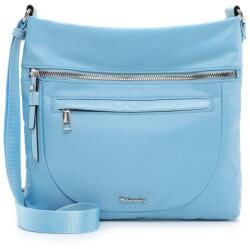 Tamaris ANGELA világoskék, két előzsebes szögletes divattáska 33001-530 - minosegitaska