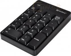 Sandberg Billentyűzet Sandberg Wireless Numeric Keypad 2 Black 63005 (630-05)