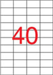 APLI Etikett, univerzális, 52, 5x29, 7 mm, APLI, 20000 etikett/csomag (01778) - nyomtassingyen