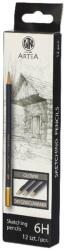 Astra Grafitceruza ASTRA Artea 6H 12 db/doboz (206118013) - nyomtassingyen