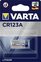 VARTA Elem, CR123A fotóelem, lítium, 1 db VARTA - kreativjatek