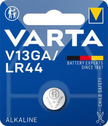 VARTA Gombelem, V13GA / LR44 / A76, 1 db, VARTA