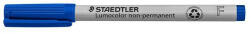 STAEDTLER Alkoholmentes marker, OHP, 0, 6 mm, STAEDTLER "Lumocolor® 316 F", kék (316-3) - kreativjatek