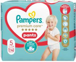 Pampers Premium pelenkák, Value Pack, 5-ös méret, 34 db