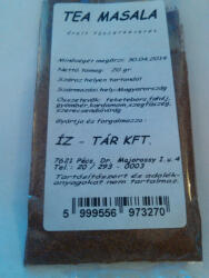 Lakshmi toldi tea masala 20 g - bioszallito