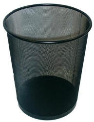 Victoria Office Papírkosár, fémhálós, VICTORIA OFFICE, fekete (L5001 BLACK) - kreativjatek