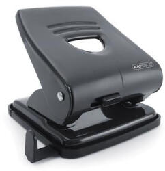 Rapesco Lyukasztó, kétlyukú, 30 lap, fém, RAPESCO "827", fekete (PF827AB1) - kreativjatek