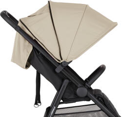 Petite&Mars Napfénytető és Övvédő Airwalk Sahara Beige - Kényelmes, UV-védő és Légáteresztő Babakocsi Kiegészítő