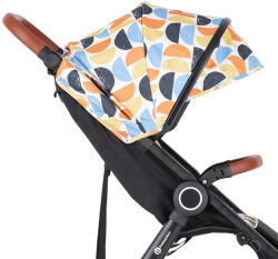 Petite&Mars Napfénytető és Övvédő Street+/Street2 Limited 100 Retro - Klasszikus Stílus, UV-védelem és Kényelmes Övvédő Babakocsikhoz