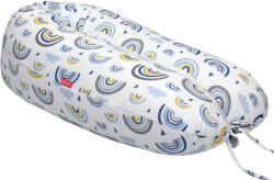 Scamp Rainbow fehér alapon szivárványok és szivecskék SZPE255