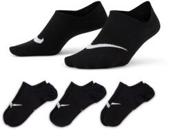 Nike Everyday Plus Lightweight Womens Training Footie Socks (3 Pairs) M | Női | Zokni | Fekete | SX5277-011 (SX5277-011)