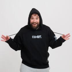 GUESS Midho Hoodie Sweatshirt XL | Férfi | Kapucnis pulóverek | Fekete | Z5GQ07Z2Q42-JBLK (Z5GQ07Z2Q42-JBLK)