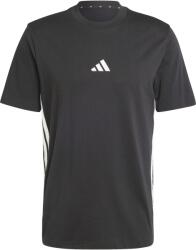 adidas Performance adidas Essentials 3-Stripes Single Jersey T-Shirt L | Férfi | Pólók | Fekete | JD1906 (JD1906)