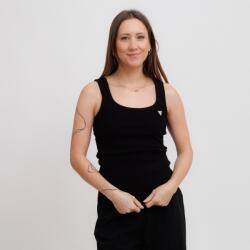 Guess Colette Rib Tank L | Női | Atlétatrikó | Fekete | V4YP06K8RT2-JBLK (V4YP06K8RT2-JBLK)